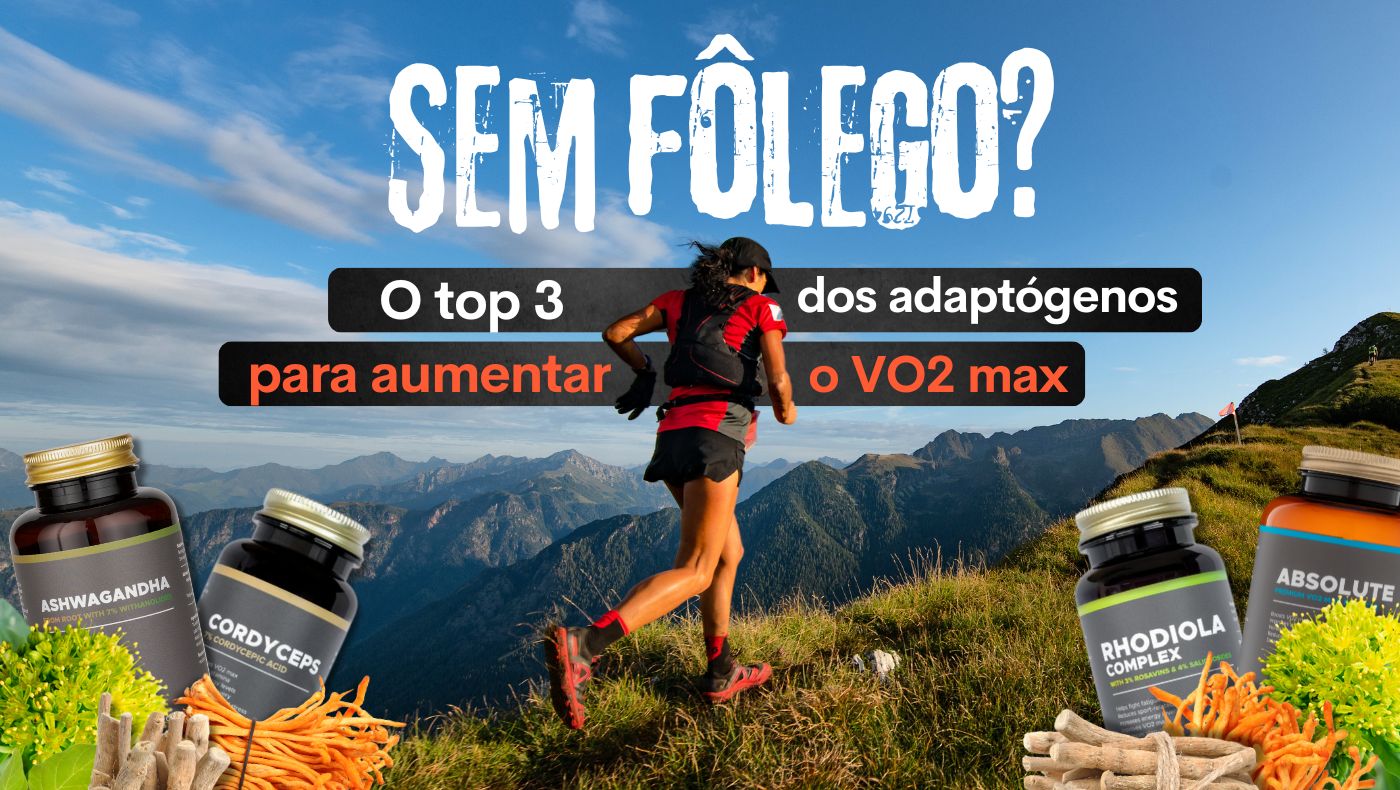 Sem fôlego? O top 3 dos adaptógenos para aumentar o VO2 max