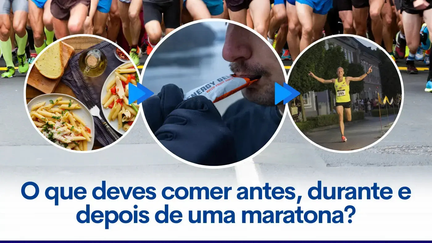 O que deves comer antes, durante e depois de uma maratona?