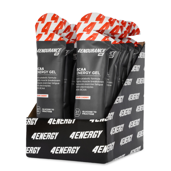 Energy Gel com BCAA Box