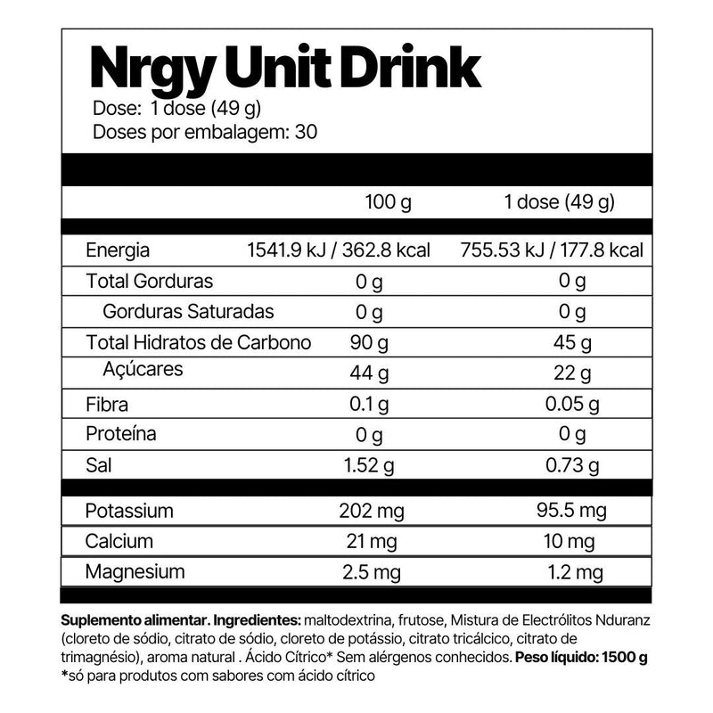 Nrgy Unit Drink