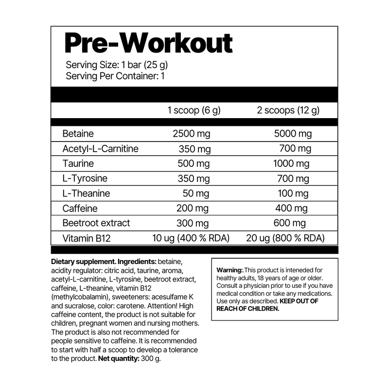 PRE (pré-treino)