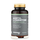 4Endurance Pro Acetyl-L-Carnitine 90 capsules pack, dark amber bottle with gold cap and green-striped label on white background.