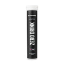 Nduranz Zero Drink - 20 effervescent tablets berry flavor, black cylindrical container with white screw lid on white background.