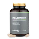 4Endurance Pro Meltdown - 84 capsules pack, dark brown bottle with gold cap, gray label with green and purple text highlights.